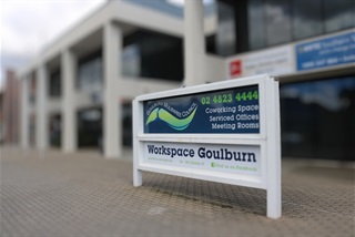 Workspace Goulburn external sign focus with blurred background 1.jpg